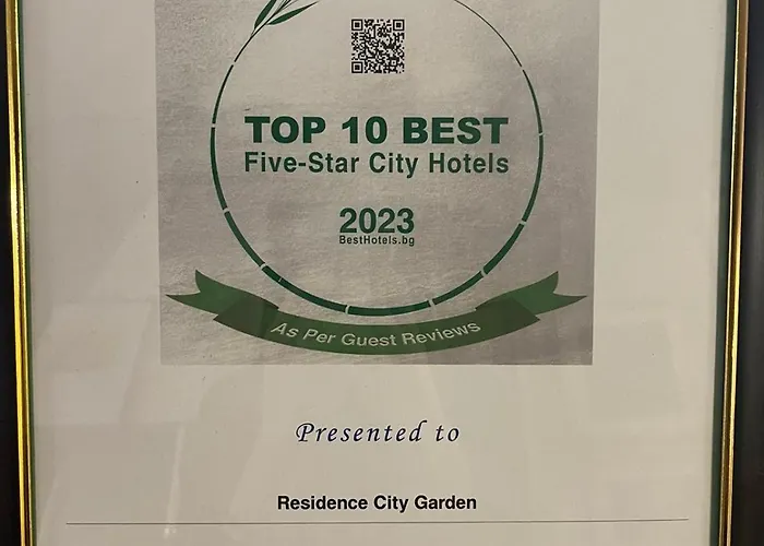 호텔 Garden - Certificate Of Excellence 10 Five-stars For 2024 Awarded By Htif