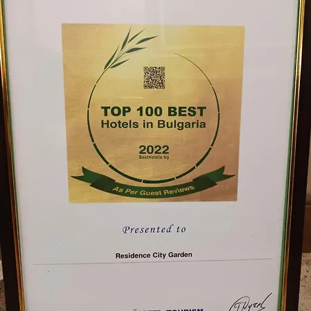 Garden - Certificate Of Excellence 10 Five-stars For 2024 Awarded By Htif Hotel